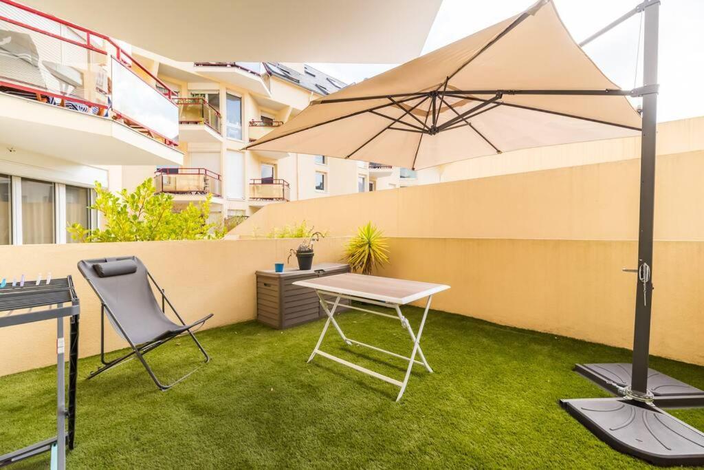 Appartement Avec Terrasse, Trestraou Perros-Guirec Buitenkant foto